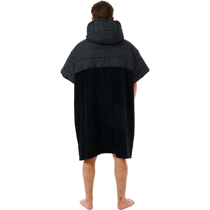 2023 Rip Curl Anti Series Puffer Poncho 00FMTO  Black